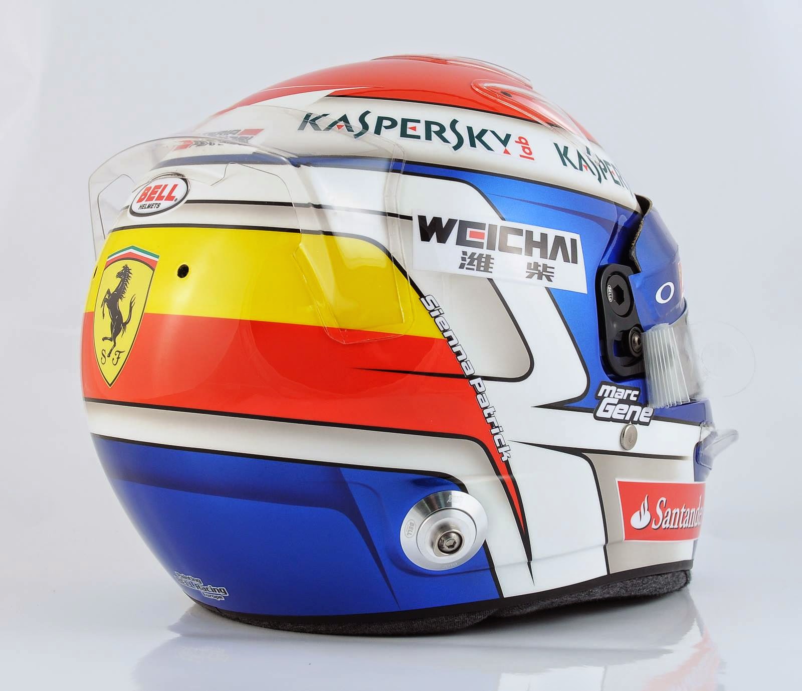 Racing Helmets Garage Bell HP7 M.Genè 2015 by Bell Racing Europe