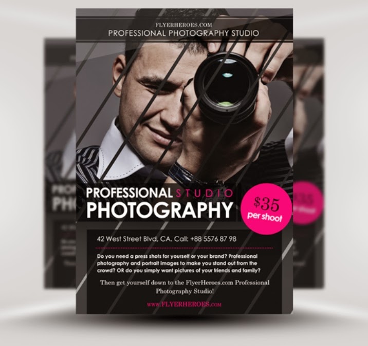Free Photography Flyer Templates Psd