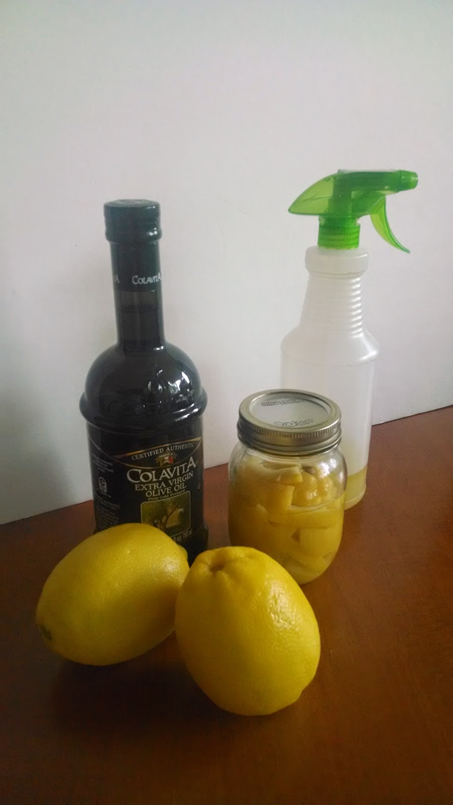 Ang Sails The 7c's Homemade Lemon Scented Furniture Polish