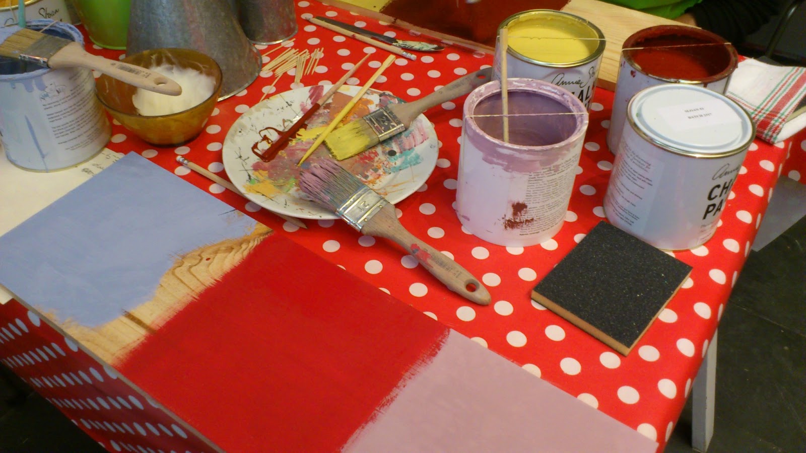 Talleres de Chalk Paint y por qué acudir y conocer a Annie Sloan