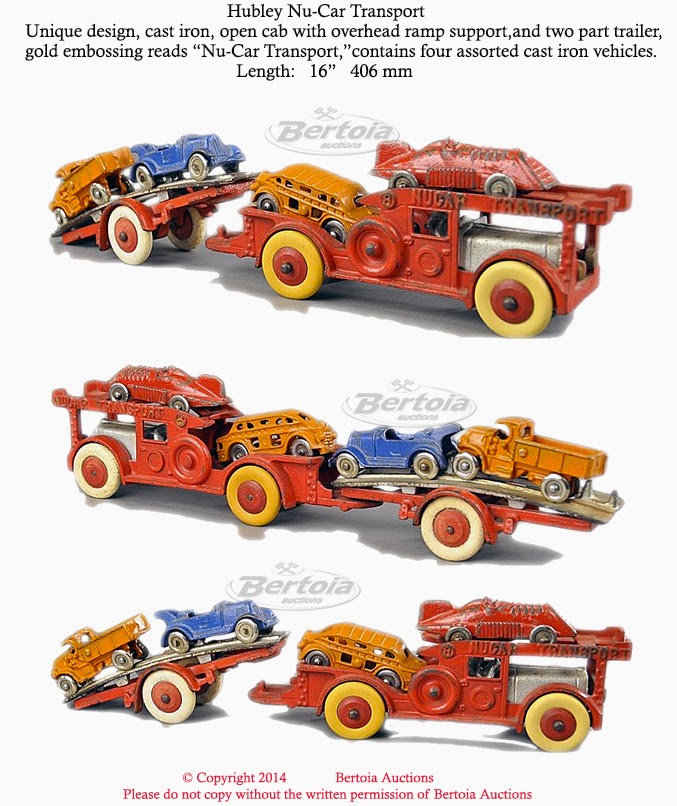 Old Antique Toys The Early Toy Car Hauler