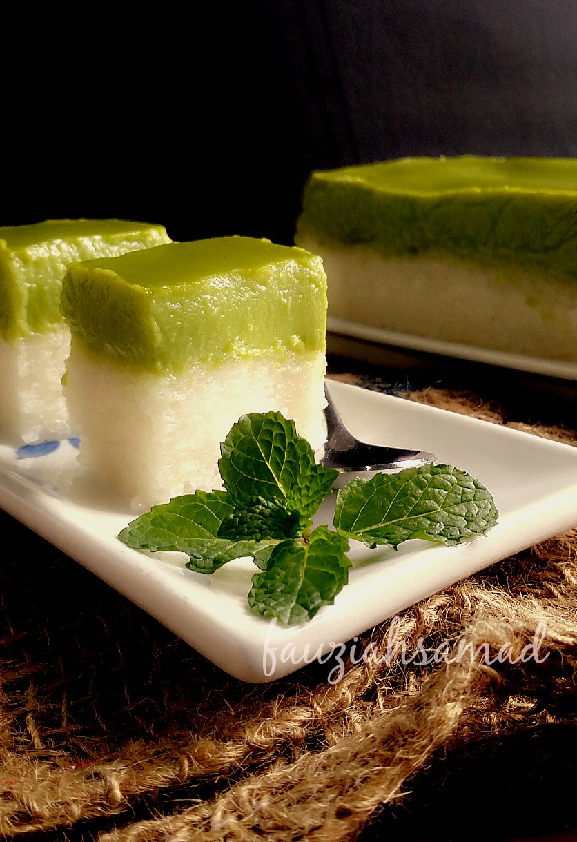 Resipi Dapurku Kuih Seri Muka Pandan Yang Awesome