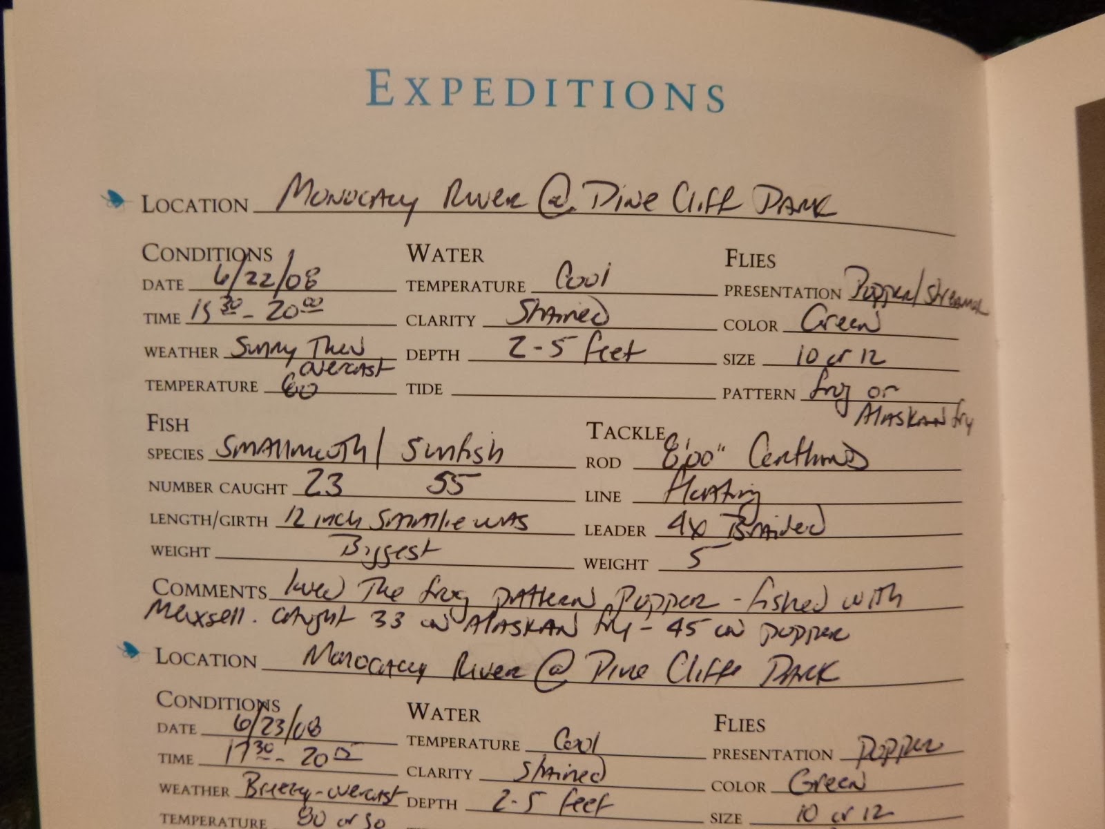 Fly Fishing & Tying Obsessed Log Books