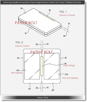 Samsung Raise Patent For Smartphones 'Dual Display'