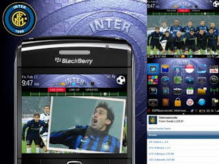 Inter Milan Theme for BlackBerry