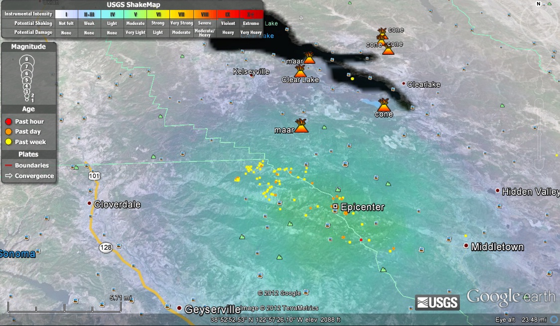 quake lake map quake lake map