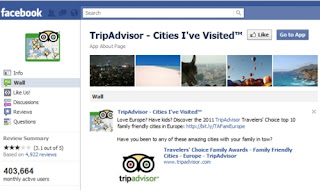 Mejor Aplicación de Viajes en Facebook Mejor Aplicación de Viajes en Facebook