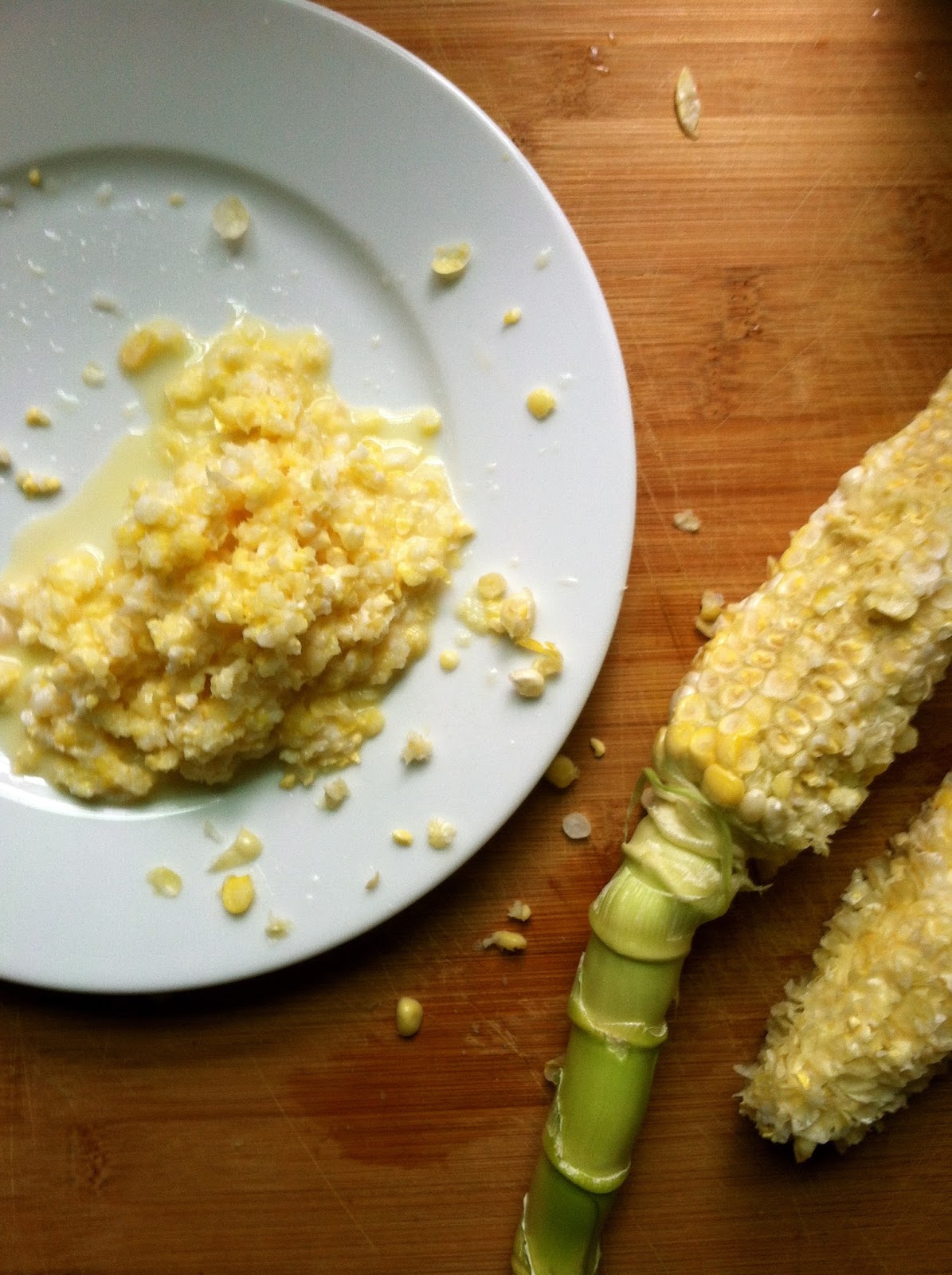 Slow Club Cookery. Quinoa Fritters with Fresh Corn & Basil Salad