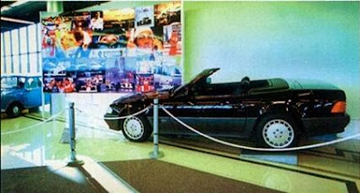 Ayrton Senna: Mercedes 600 SL de Ayrton Senna no Museu do Ulbra