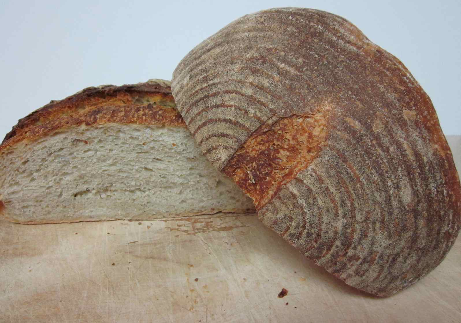 Karen’s Vegan Kitchen Sourdough Bread with Kamut Flour and Baked