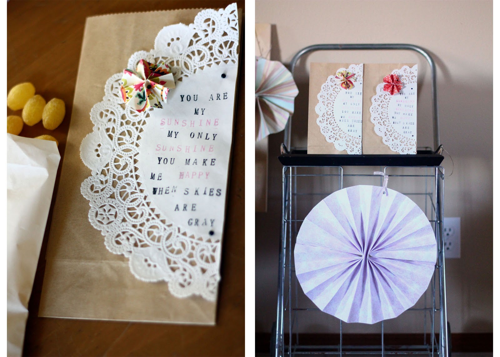 TrendyFavors: PAPER LUNCH BAG - CHEAP FAVOR IDEAS