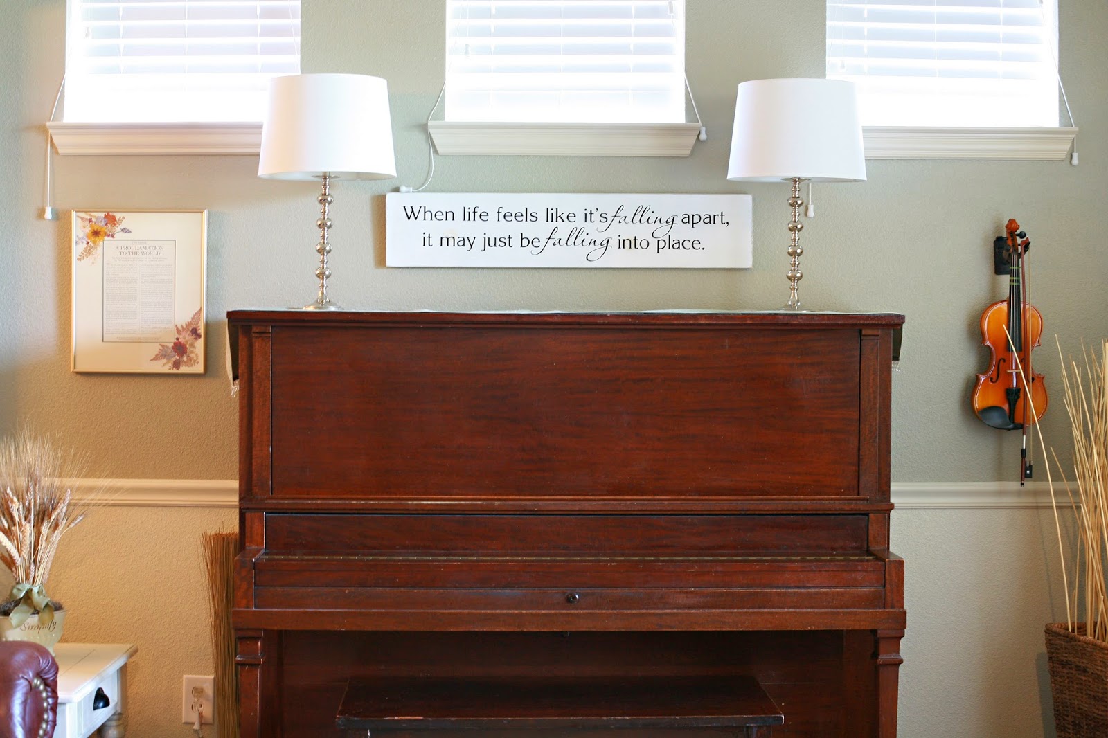 Mid Mod Inspirations Piano Styling Ideas