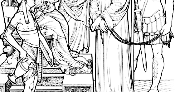 Christ Before Pilate | Color The Bible