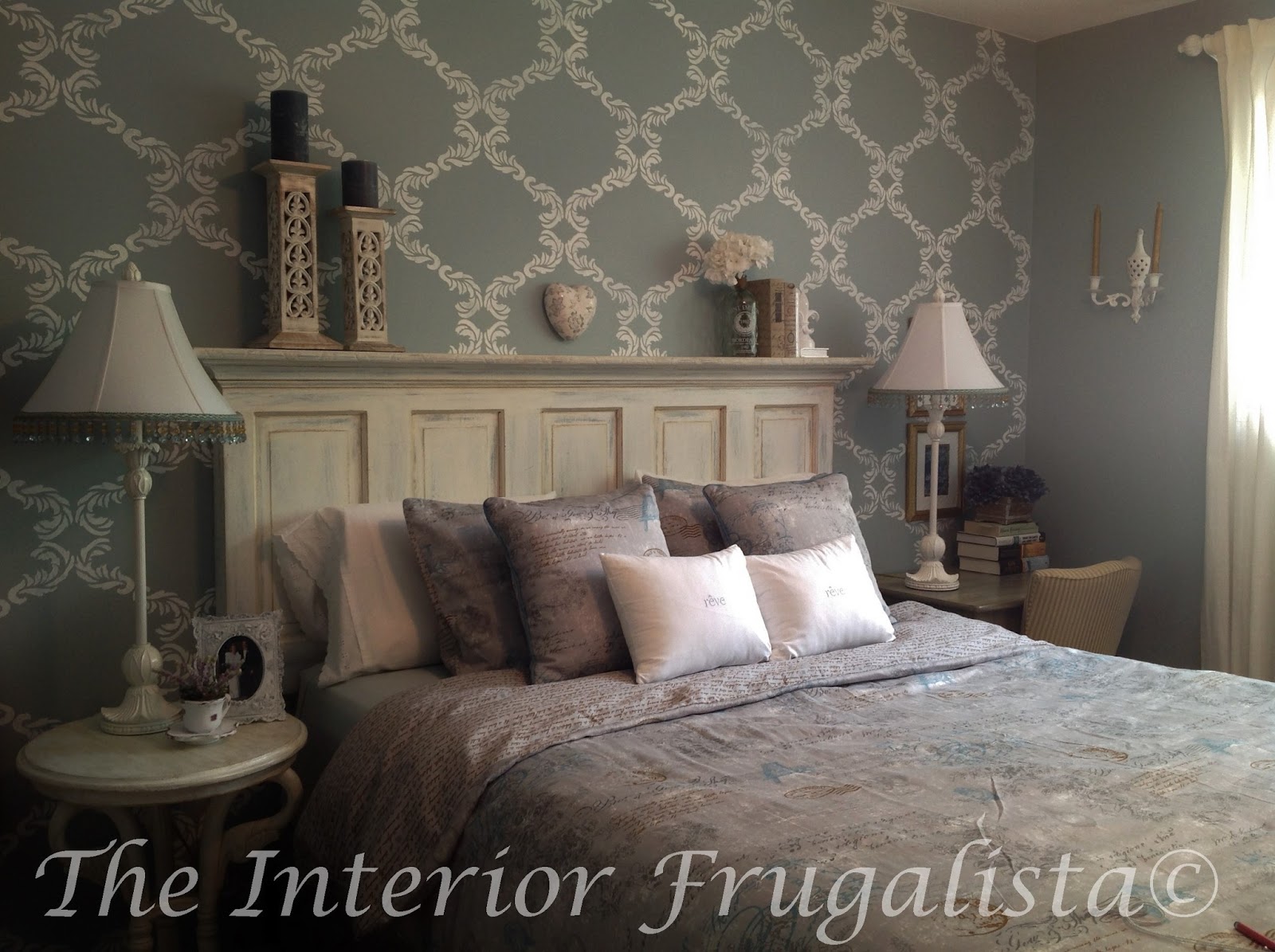 How To Turn An Old Door Into A Headboard The Interior Frugalista How