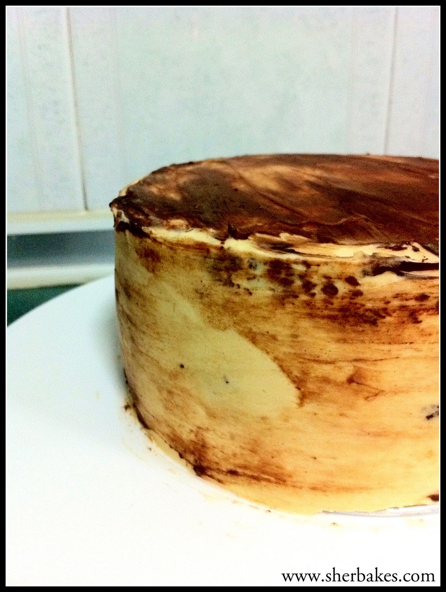 salted caramel fudge cake