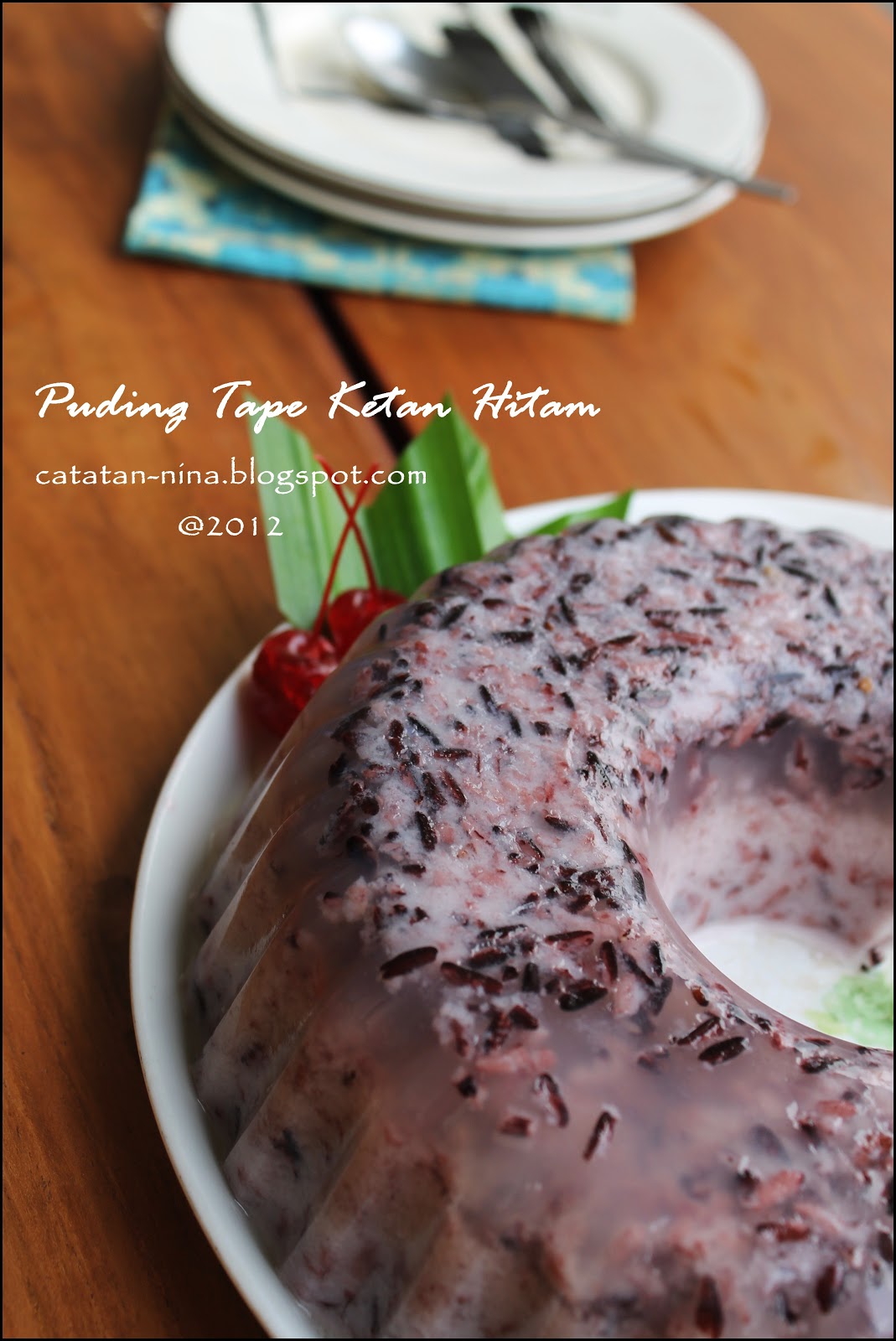 PUDING TAPE KETAN HITAM CatatanNina