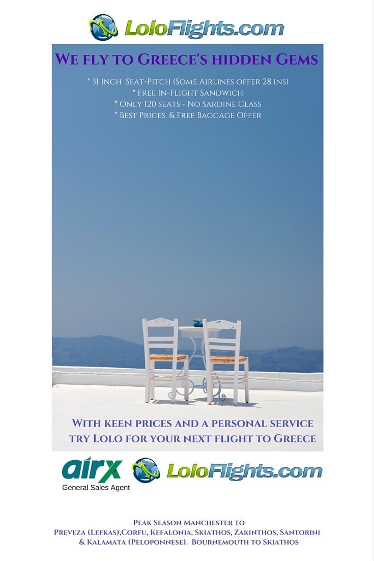 Loloflights to Greece