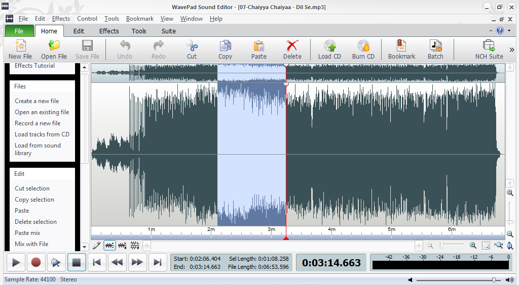 Nch Software Wavepad Sound Editor