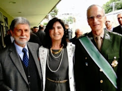 Ministro de Defesa, Celso Amorim e Comandante do Exército, General Enzo Martins Peri
