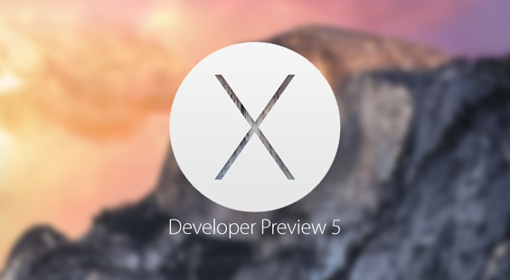 Download OS X 10.10 Yosemite Developer Preview 5 (14A314h) .DMG File via Direct Links Download OS X 10.10 Yosemite Developer Preview 5 (14A314h) .DMG File via Direct Links