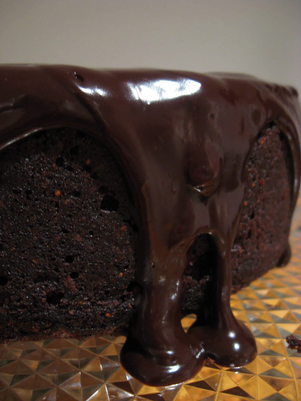 Morsels and Musings fig, hazelnut & chocolate fudge cake