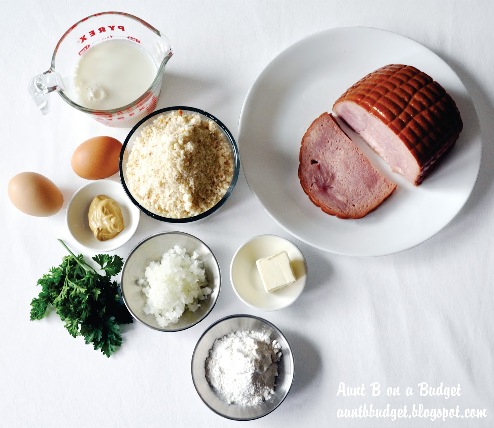 Aunt B on a Budget Ham Croquettes