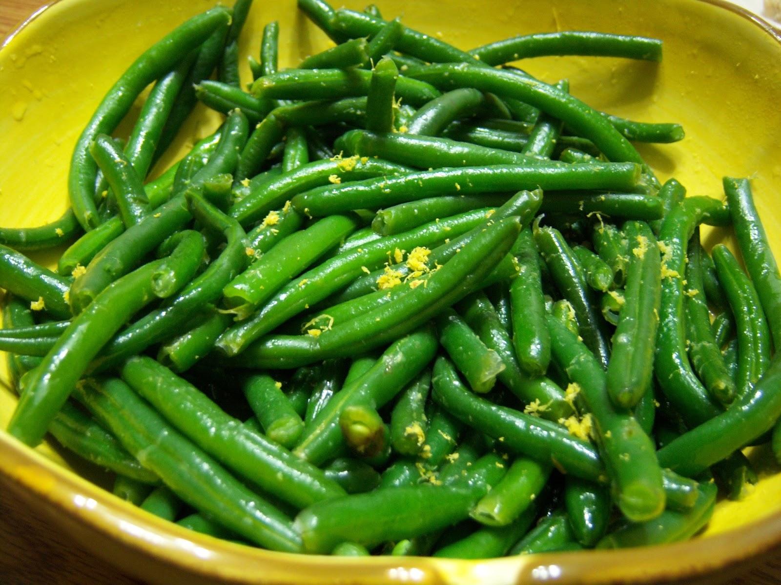 Lemon Butter Green Beans Wood Cook Book
