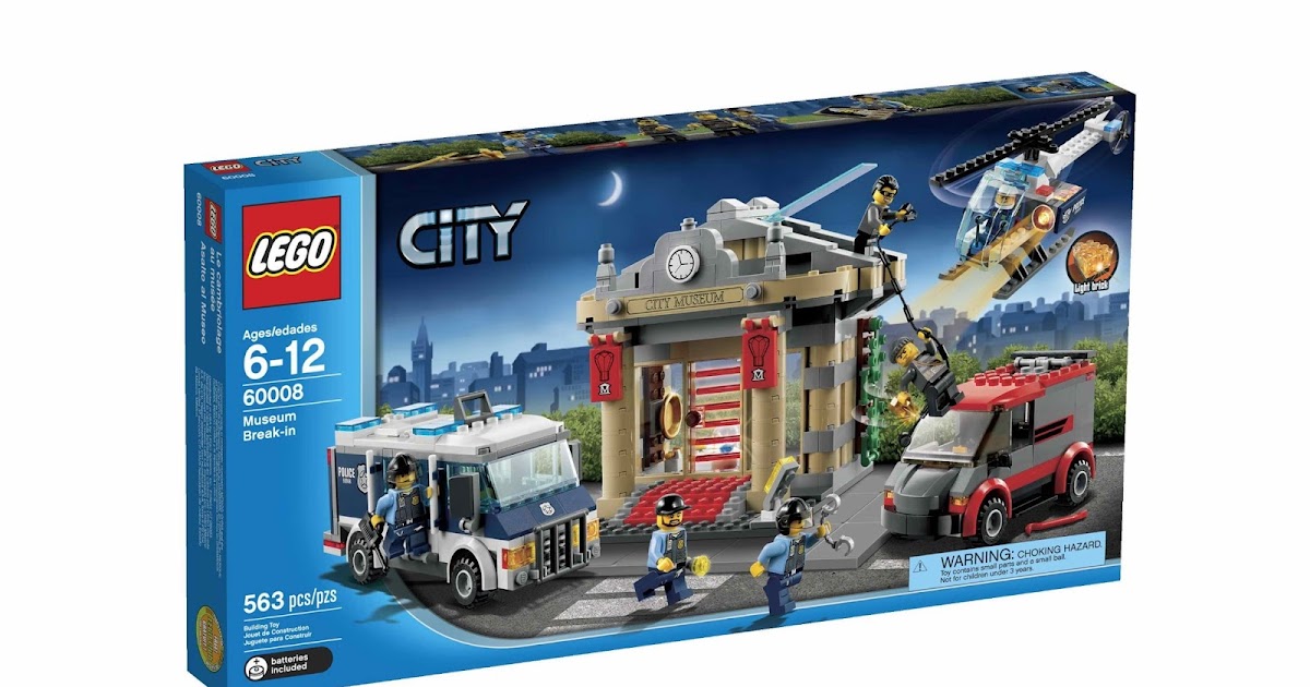 oneTWOBRICK.com: set database: LEGO 60008 museum break in