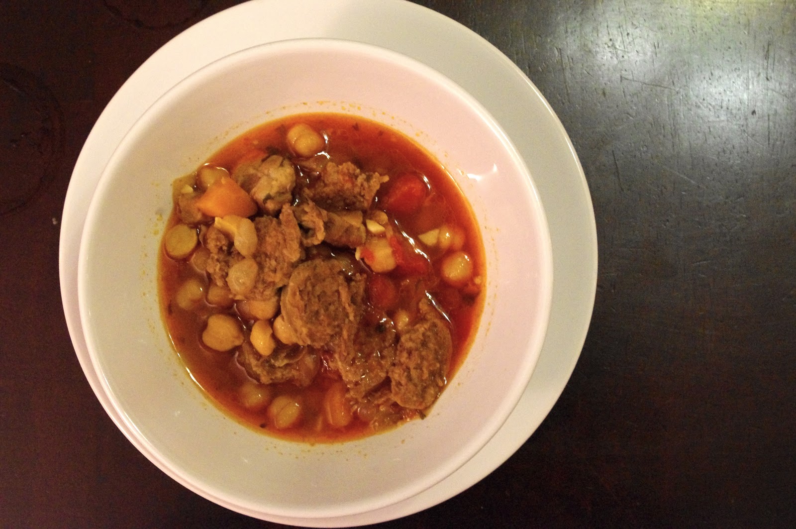 Let's Eat! Spicy Pork Stew with Chickpeas and Sausage
