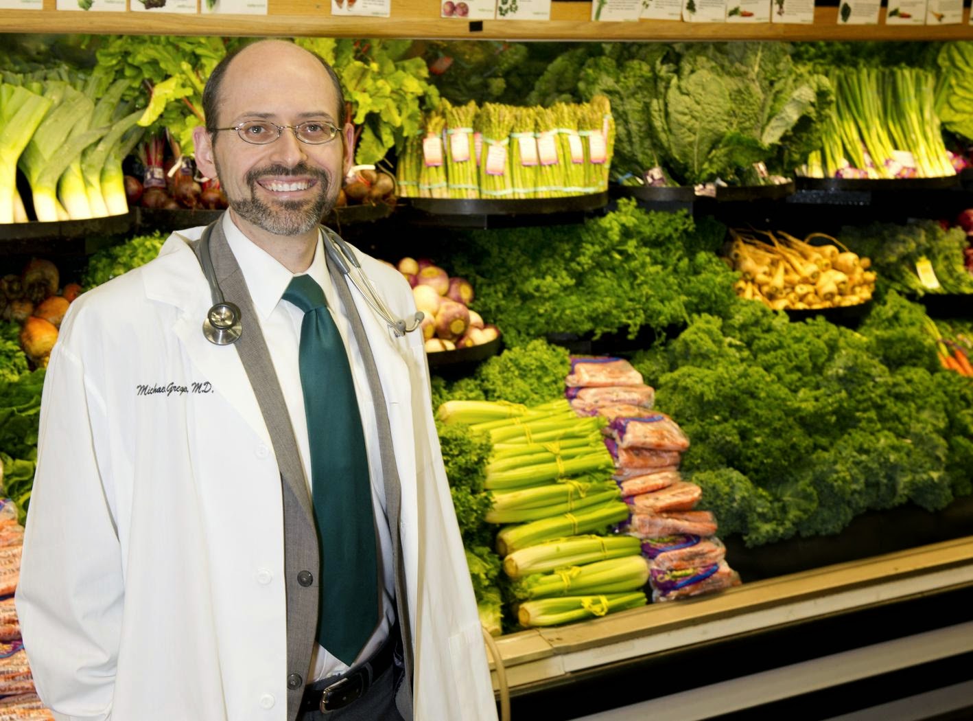 Healthy Living 123 (Since 2007) Dr Michael Greger typical daily menu
