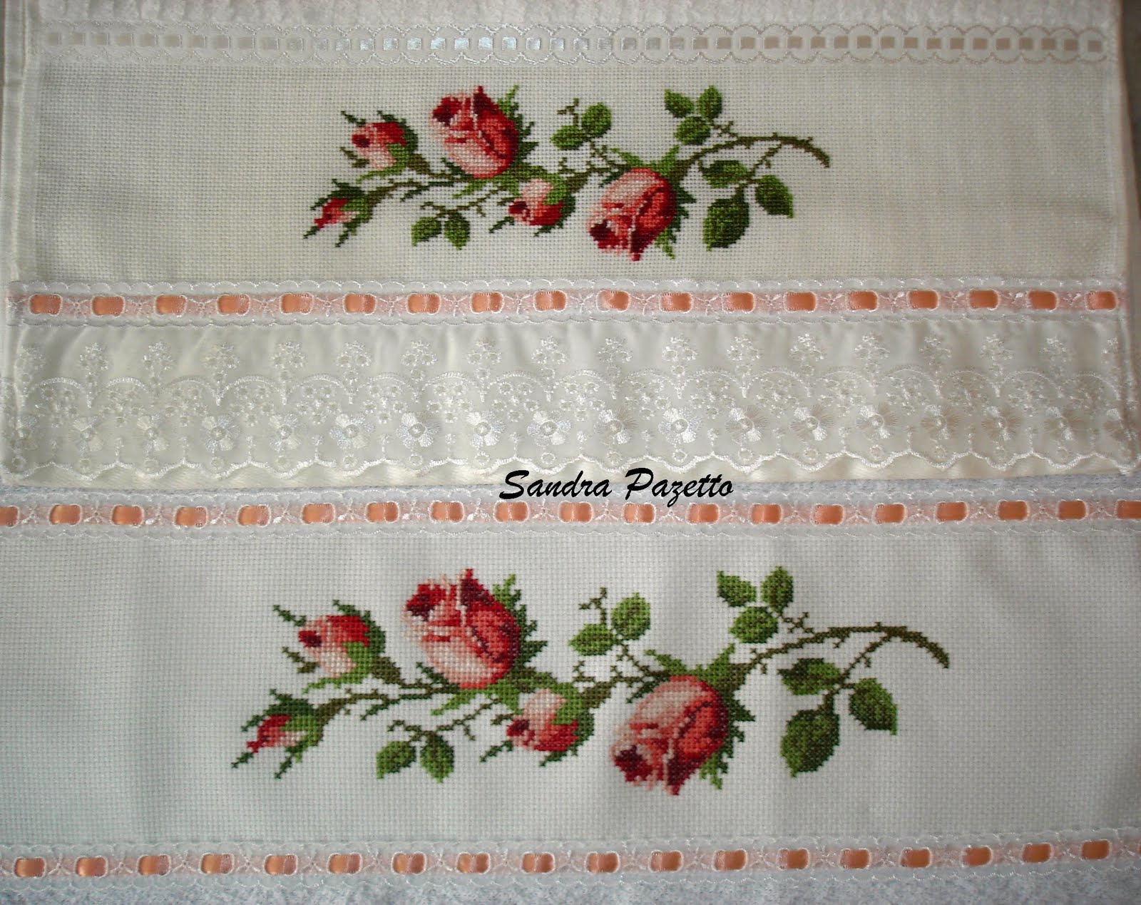 SANDRA PAZETTO PONTO CRUZ: JG TOALHA LAVABO