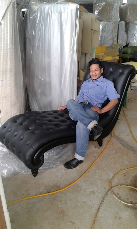 our model of leather lounge sofa " menara 88 project "