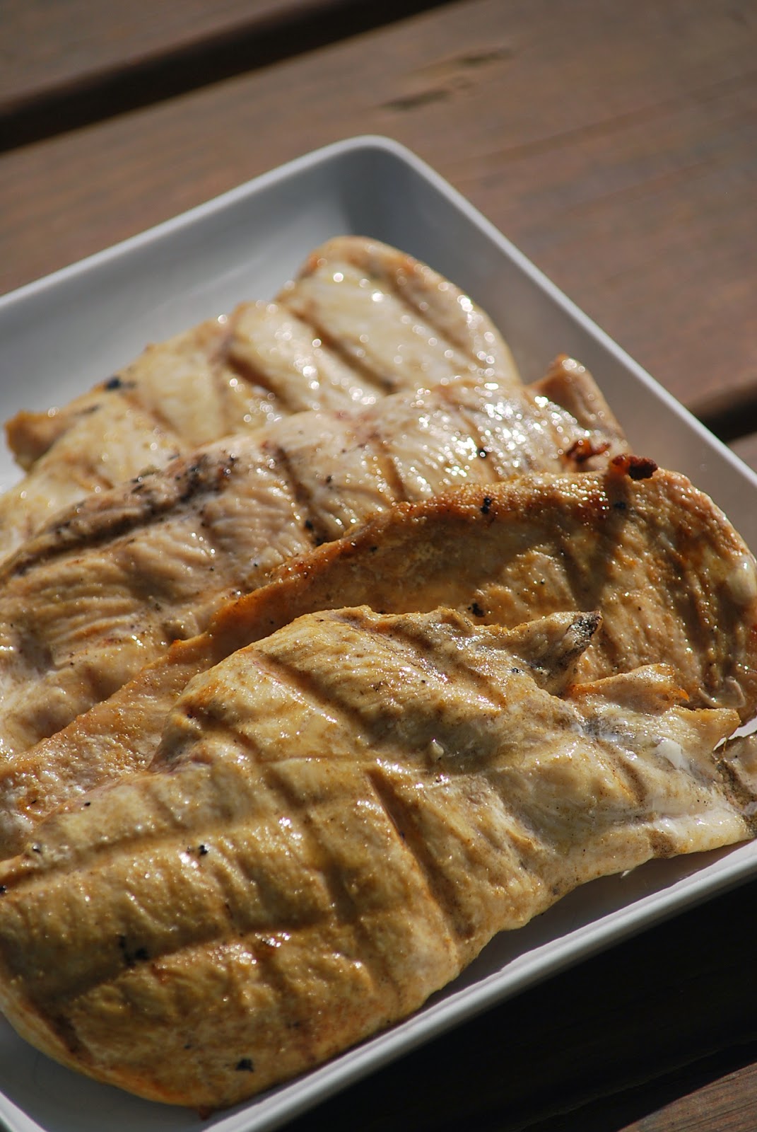 My story in recipes Grilled Chicken with Peach Salsa