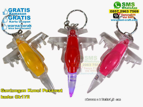 Gantungan Kunci Pesawat Gantungan Kunci Pesawat