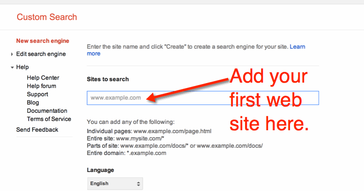 Custom search bar thesis