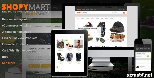 ShopyMart - Responsive html5 ecommerce template