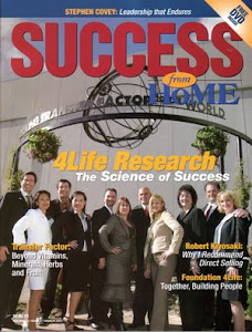 В престижном журнале по бинесу "SUCCESS" целый номер журнала посвещен только 4Life Research