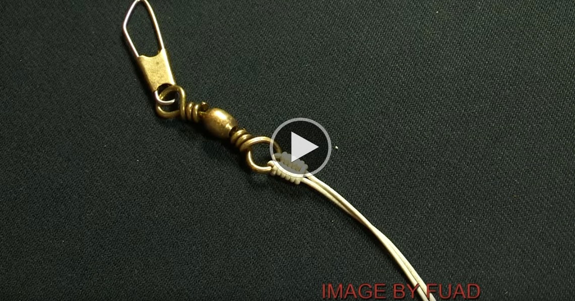 How To Fish Fishermans Knots Off shore Swivel Knot