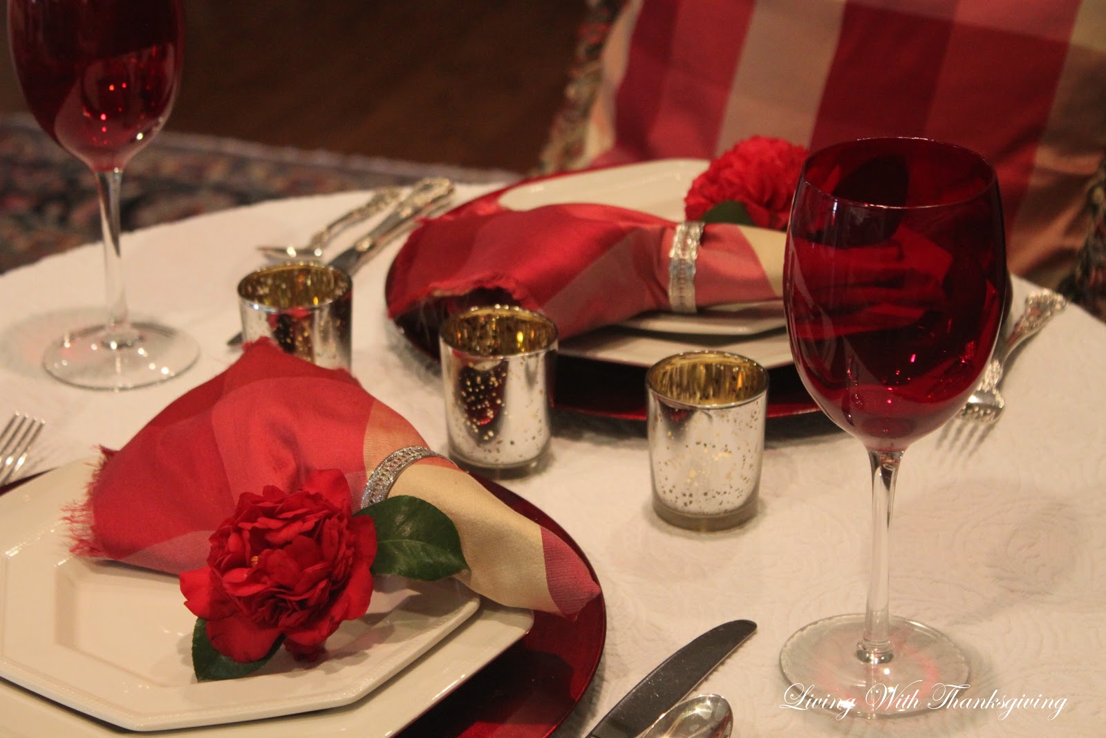 Valentine Dinner for Two - Living With Thanksgiving