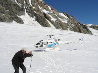 マウントクックタスマン氷河着陸ヘリコプター遊覧飛行