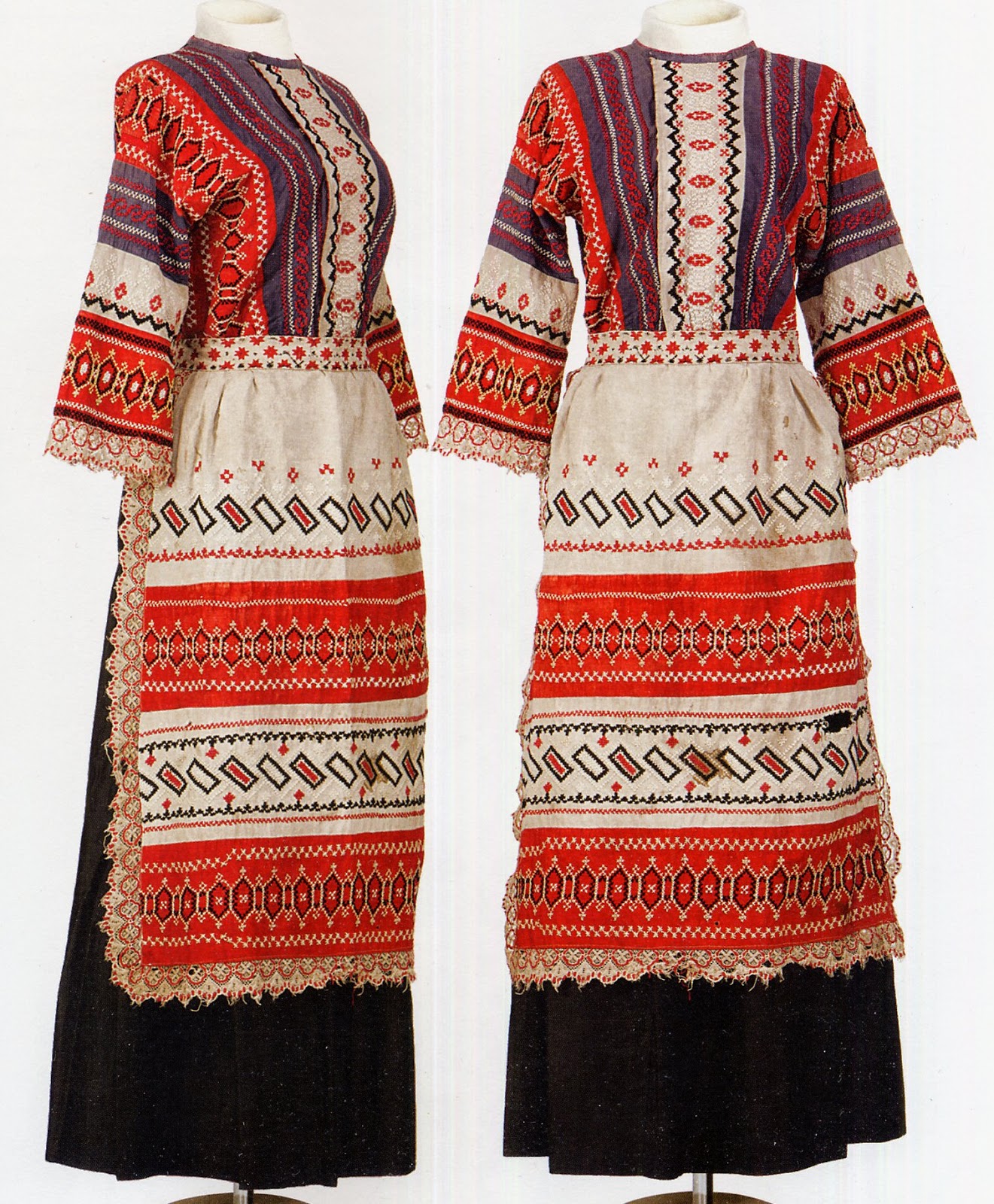 FolkCostume&Embroidery Russian Town Costume