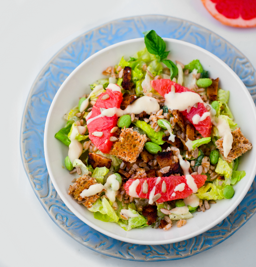 Summer Caesar Salad from Healthy Happy Vegan Kitchen Summer Caesar Salad from Healthy Happy Vegan Kitchen