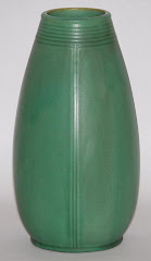 Teco Pottery - Prairie School Vase 252 - $3995