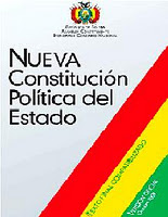 Constitución Politica del ESTADO PLUNACIONAL DE BOLIVIA