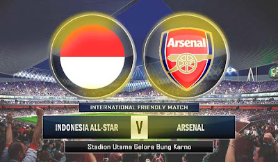 Prediksi Skor Indonesia vs Arsenal 14 Juli 2013