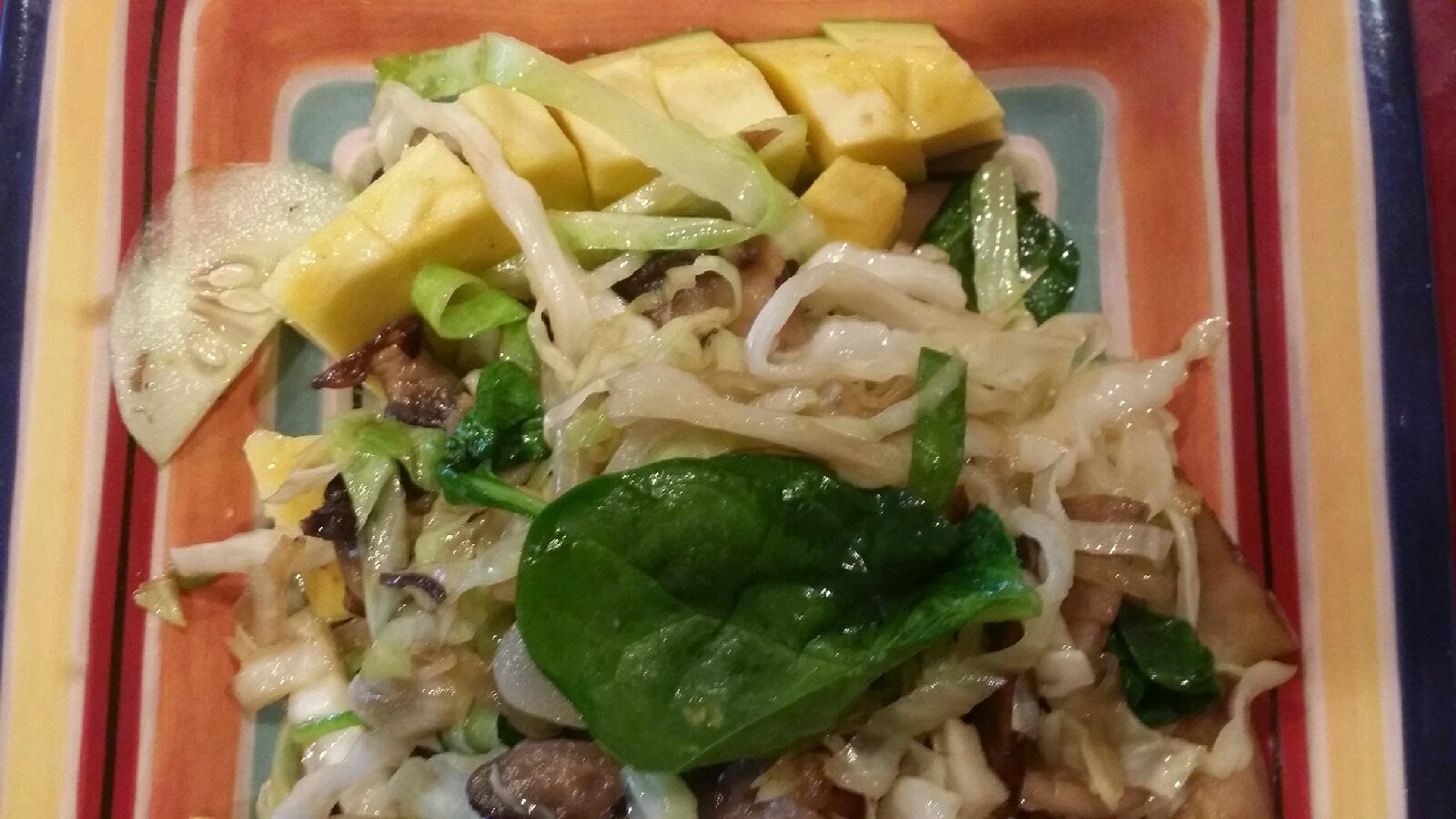 Rob & Didi's Kitchen Cabbage pad thai