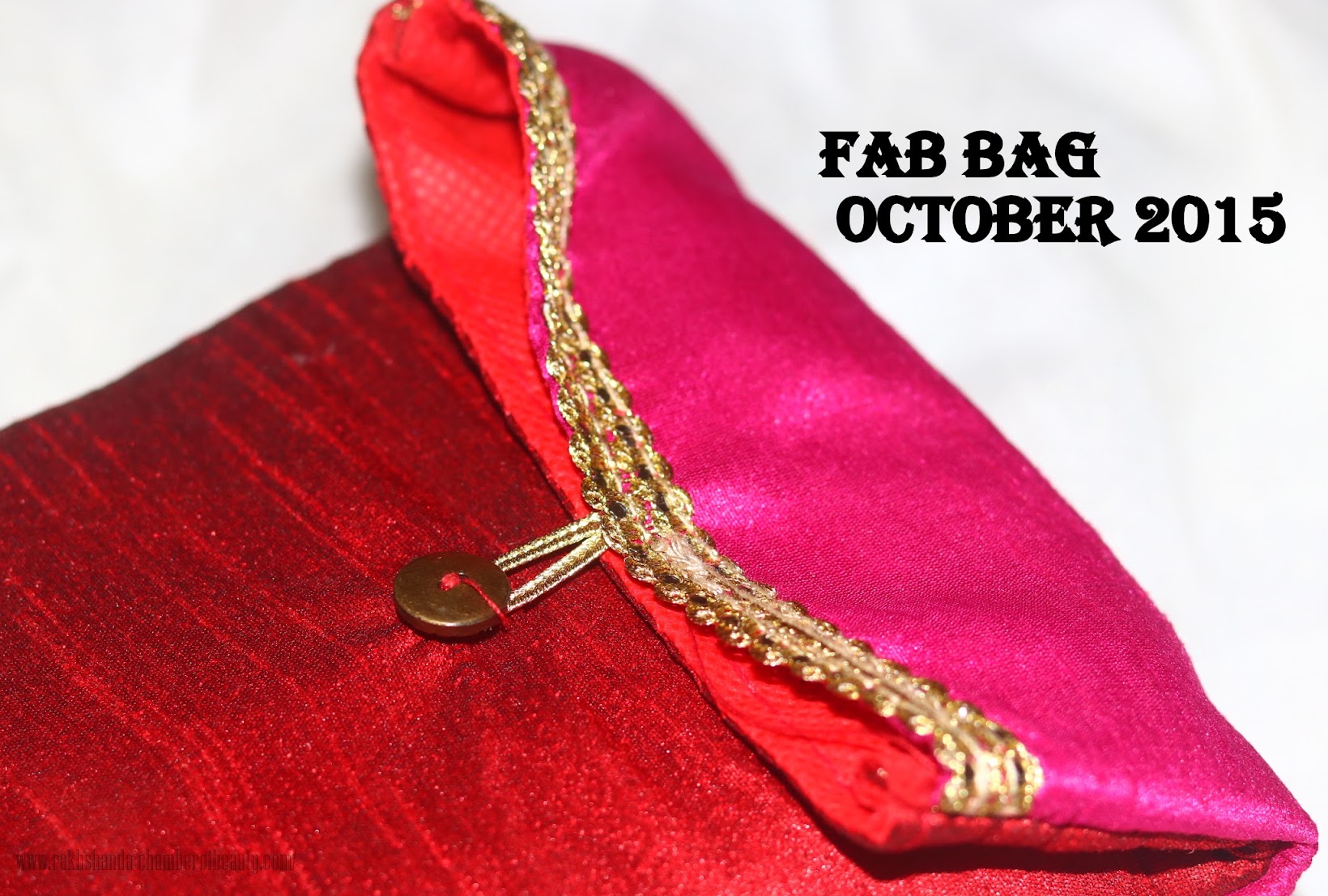 Fab Bag October 2015 review, swatches & photos, Indian beauty blogger, Chamber of Beauty