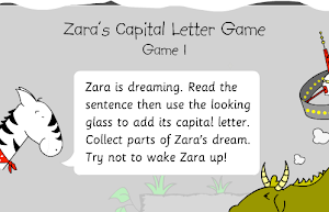 Capital letters game