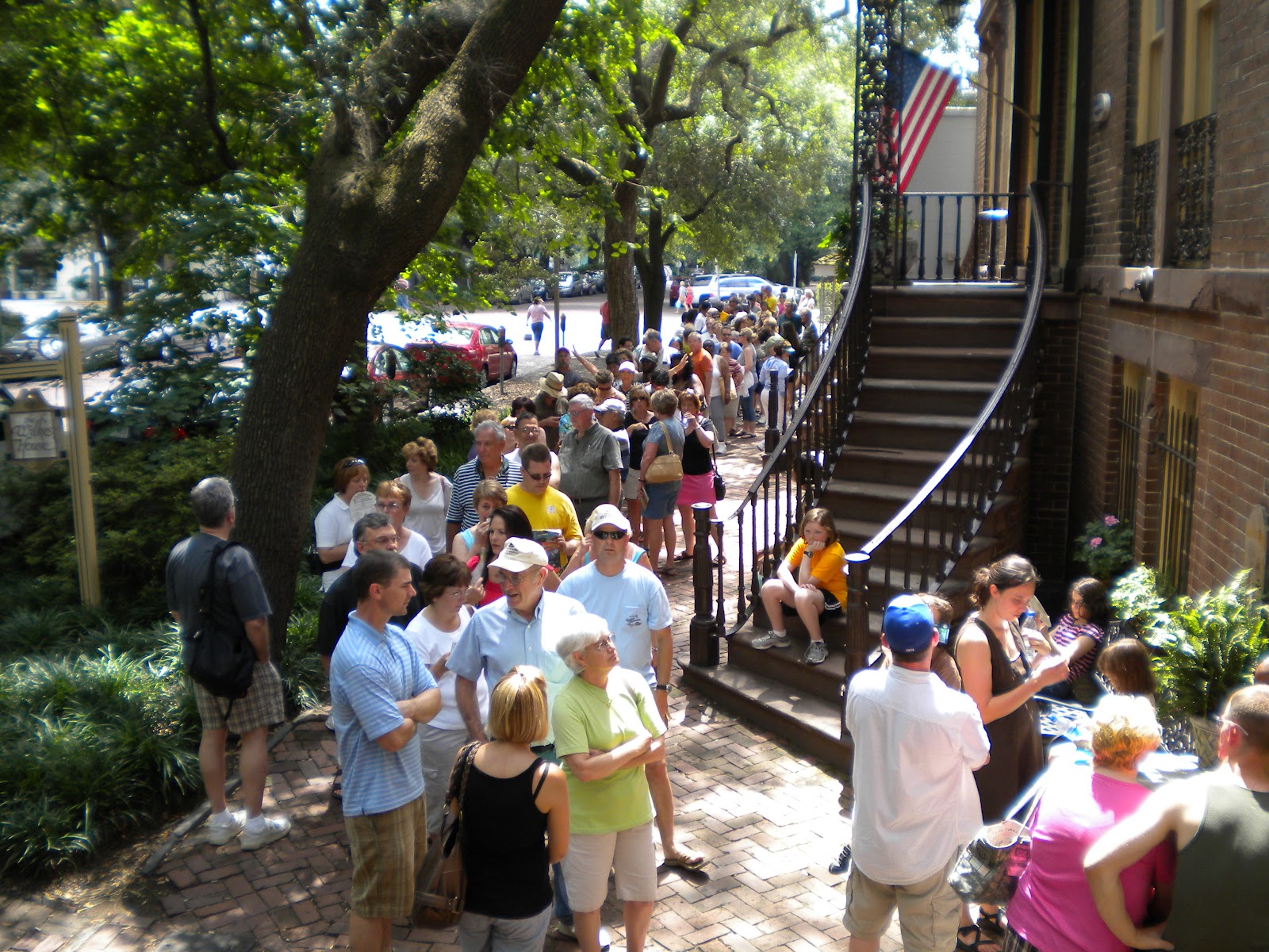 Miss Janice Dining FamilyStyle at Mrs. Wilkes' Boarding House