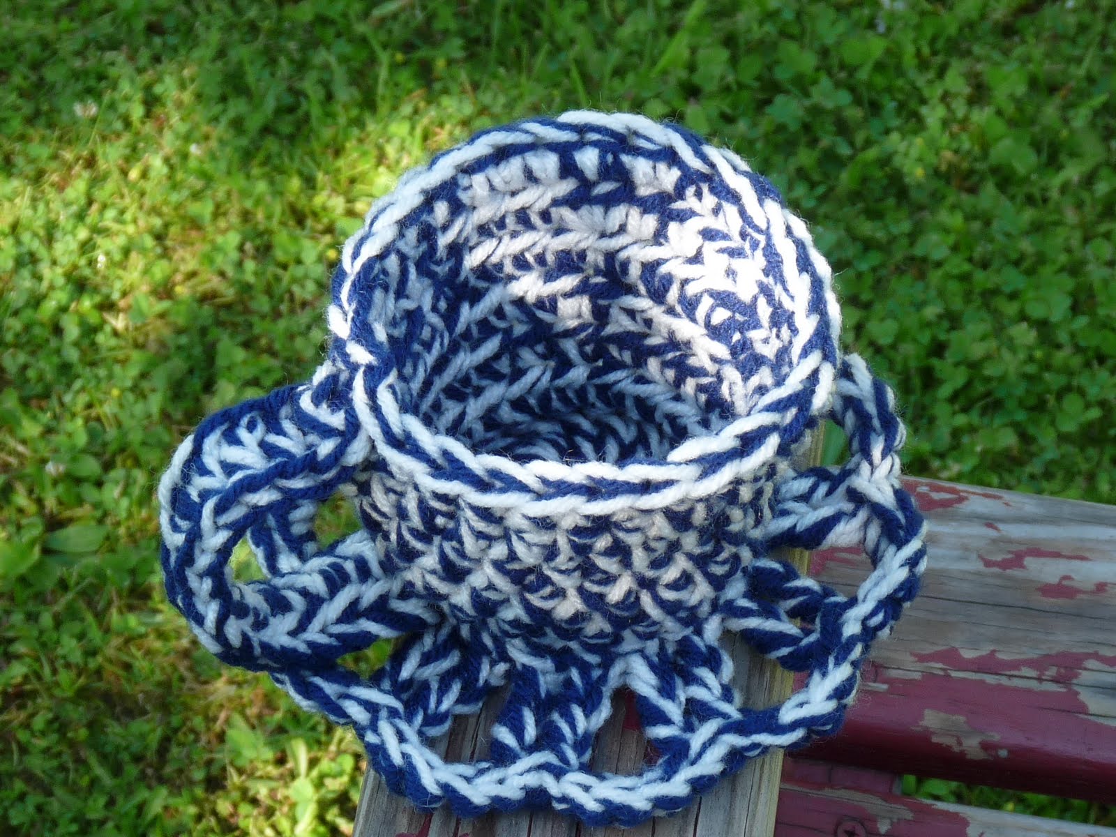 Nancy's Crochet Cup & Saucer Plant Pots